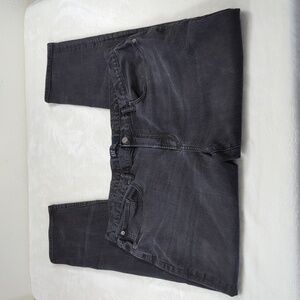 Gap black skinny jeans 40 x 32 EUC